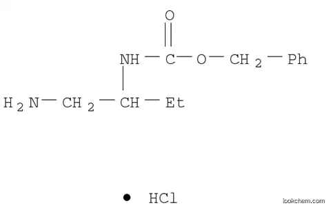 Molecular Structure of 1179361-76-2 (2-N-CBZ-butane-1,2-diamine-HCl)